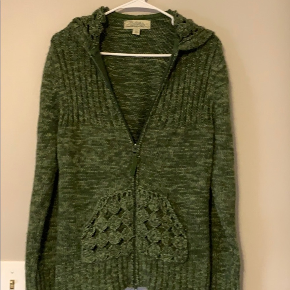 Zip up cabelas sweater